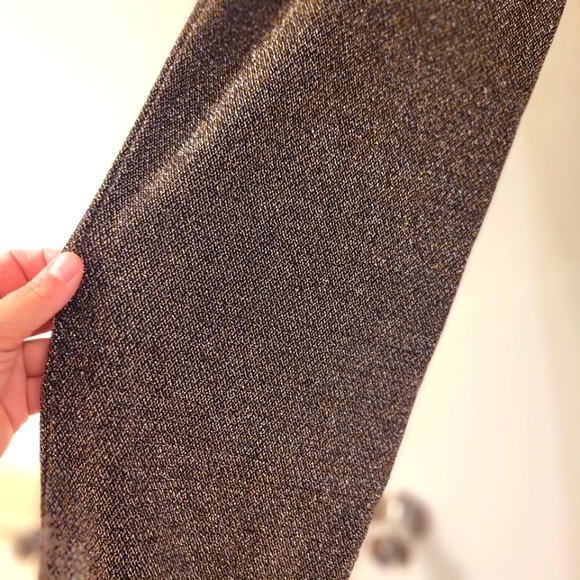 Carbon38 gold silver women's dress pants size XS - Picture 4 of 6